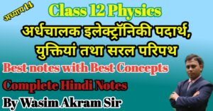 Read more about the article Class 12 Physics Chapter 14